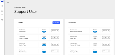Nexus Home Page